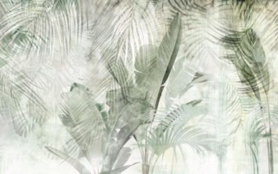 Papier peint panoramique sur intissée de Komar - Botanical Boho - Taille: 400 x 250 cm