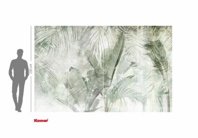Papier peint panoramique sur intissée de Komar - Botanical Boho - Taille: 400 x 250 cm