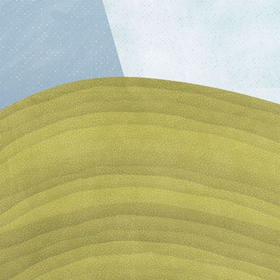 Papier peint panoramique sur intissée de Komar - Hilltops - Taille: 400 x 280 cm