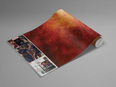 Papier peint panoramique sur intissée de Komar - Marvel Avengers vs Thanos - Taille: 200 x 280 cm