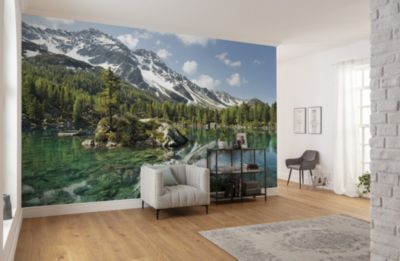 Papier peint panoramique sur intissée de Komar - Stefan Hefele Bergmagie - Taille: 450 x 280 cm