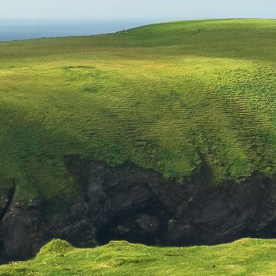 Papier peint panoramique sur intissée de Komar - Stefan Hefele Green Ireland - Taille: 450 x 280 cm