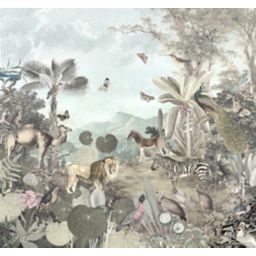 Papier Peint panoramique sur intissé Zoo 300 x 250 cm