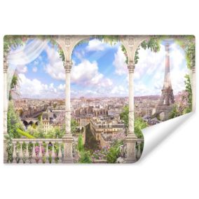 Papier Peint Photo PANORAMA De Paris Pour Chambre 270cm x 180cm