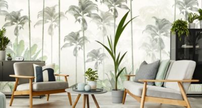 Papier Peint Photo Pour Chambre FORET TROPICALE Plantes 90cm x 60cm