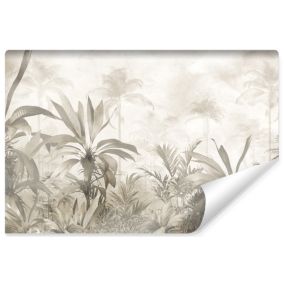 Papier Peint Photo Pour Chambre PLANTES Feuilles Vintage 368cm x 254cm
