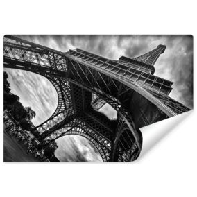 Papier Peint Photo Pour Chambre TOUR Eiffel Paris 135cm x 90cm