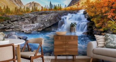 Papier Peint Photo Pour La Chambre CHUTE D'Eau Paysage 3D 300cm x 210cm