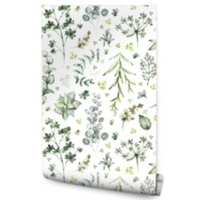 Papier Peint PLANTES Feuilles Nature Pour La Chambre