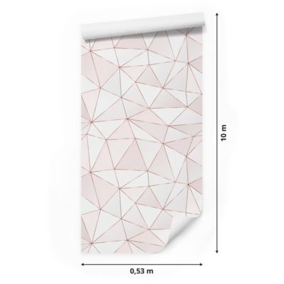 Papier Peint Pour La Chambre MOTIF Géométrique Lignes