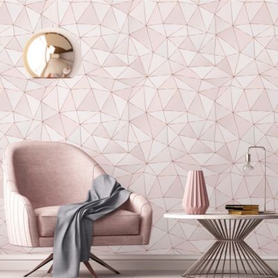 Papier Peint Pour La Chambre MOTIF Géométrique Lignes