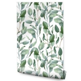 Papier Peint Pour Salon Plantes FEUILLES Eucalyptus Nature