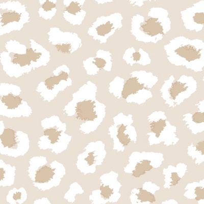 Papier peint pré-encollé vinyle Easy Roll GoodHome Coquille Pois beige l.53 x H.1005 cm