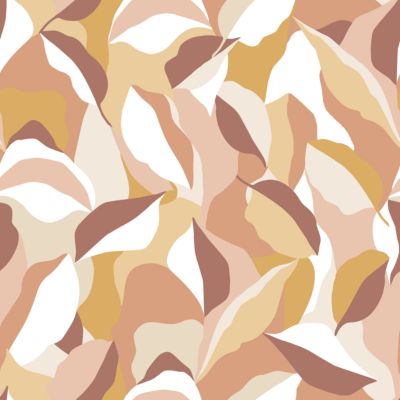 Papier peint pré-encollé vinyle intissé Easy Roll GoodHome Apricot multicolore l.53 x H.1005 cm