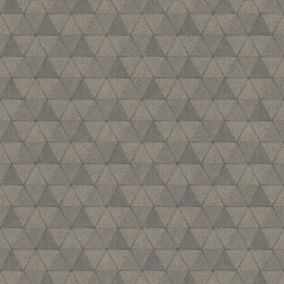 Papier peint pré-encollé vinyle intissé Easy Roll GoodHome Brocket gris l.53 x H.1005 cm
