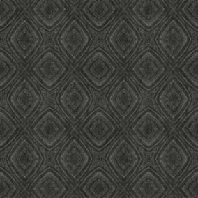 Papier peint pré-encollé vinyle intissé Easy Roll GoodHome Cadeby gris l.53 x H.1005 cm