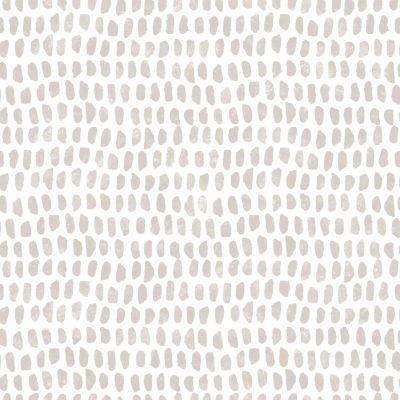 Papier peint pré-encollé vinyle intissé géométrique Easy Roll GoodHome Ascott beige l.53 x H.1005 cm