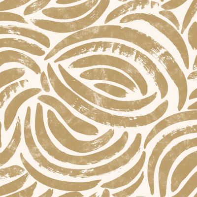 Papier peint pré-encollé vinyle intissé géométrique Easy Roll GoodHome Aubrey beige l.53 x H.1005 cm