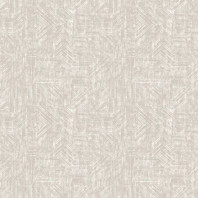 Papier peint pré-encollé vinyle intissé géométrique Easy Roll GoodHome Azay beige l.53 x H.1005 cm