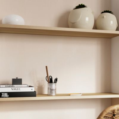 Papier peint pré-encollé vinyle intissé géométrique Easy Roll GoodHome Barlow beige l.53 x H.1005 cm