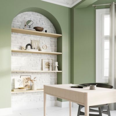 Papier peint pré-encollé vinyle intissé imitation mur de brique Easy Roll GoodHome Alfreton gris l.53 x H.1005 cm