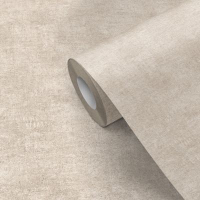 Papier peint pré-encollé vinyle intissé uni Easy Roll GoodHome Bagatelle beige l.53 x H.1005 cm