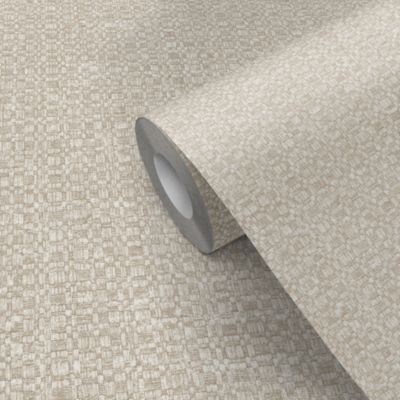 Papier peint pré-encollé vinyle intissé uni Easy Roll GoodHome Cahors beige l.53 x H.1005 cm