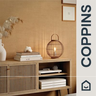 Papier peint pré-encollé vinyle intissé uni jaune moutarde Easy Roll GoodHome Coppins l.53 x H.1005 cm