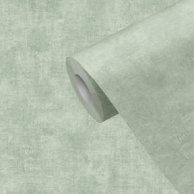 Papier peint pré-encollé vinyle intissé uni vert pailleté Easy Roll GoodHome Bagatelle l.53 x H.1005 cm