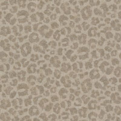 Papier peint Savana vinyle intissé léopard beige foncé