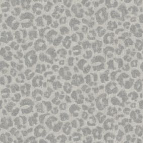 Papier peint Savana vinyle intissé léopard beige