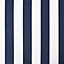 Papier peint Stripe rayures bicolores 1000 x 53cm bleu