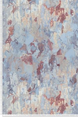 Papier peint Trompe l'oeil Bleu Metropolitan Stories 2 A.S. Création