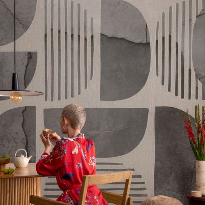 Papier peint Tulup 250X104 cm Kształty géométriques 1 pièce