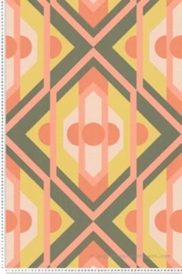 Papier peint Vintage Vert Retro Chic A.S. Création