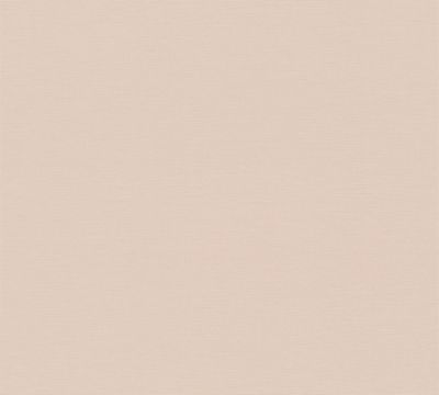 Papier peint vinyle grainé sur intissé uni beige rose L.1005 x l. 53 cm, As Creation Around