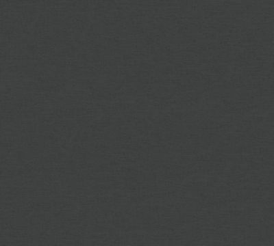 Papier peint vinyle grainé sur intissé uni noir L.1005 x l. 53 cm, As Creation Around