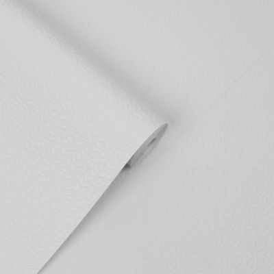 Papier peint vinyle intissé à peindre effet gauffré blanc L.1000 x l — free download
