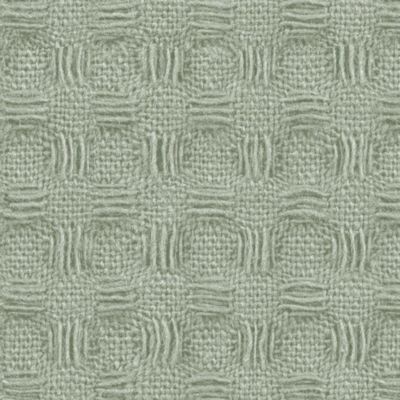 Papier peint vinyle intissé Abaca bloutis vert L.1005 x l.53cm Lutèce