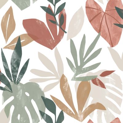 Papier peint vinyle intissé Ajatar feuillage multicouleurs L.1000 x l.53cm GoodHome
