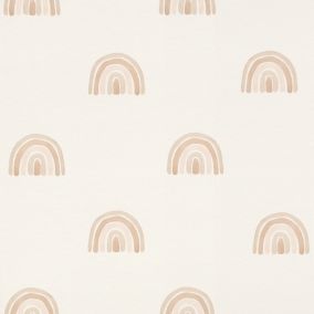 Papier peint vinyle intissé arches rose Rasch L.10m x l.53 cm