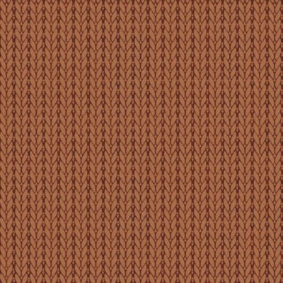 Papier peint vinyle intissé Bensimon tricot terracotta L.1005 x l.53cm Lutèce