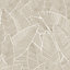 Papier peint vinyle intissé Gebu GoodHome motif palmier beige L. 10,05m x l. 0,53m