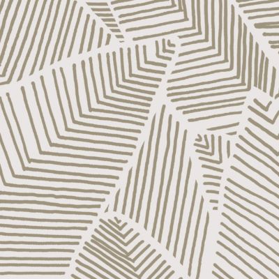 Papier peint vinyle intissé Gebu GoodHome motif palmier beige L. 10,05m x l. 0,53m