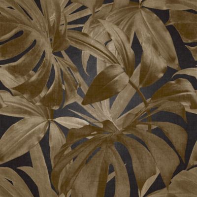Papier peint Vinyle Intissé GoodHome Amethy noir