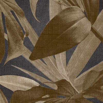 Papier peint Vinyle Intissé GoodHome Amethy noir