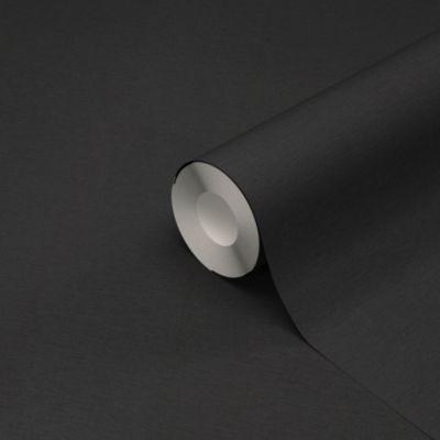 Papier peint Vinyle Intissé GoodHome Arceau gris anthracite