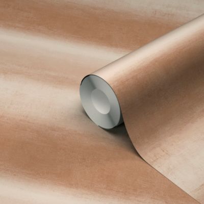 Papier peint Vinyle intissé GoodHome Arugam beige l.53 x H.1000 cm