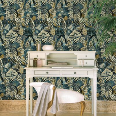 Papier peint vinyle intissé GoodHome Charcoal