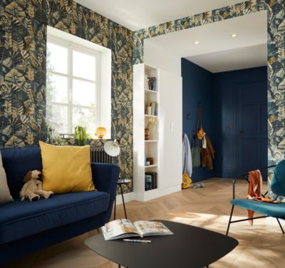 Papier peint vinyle intissé GoodHome Charcoal